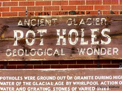 Ancient Glacier Pot Holes - Geological Wonder (Shelburne Falls, MA)