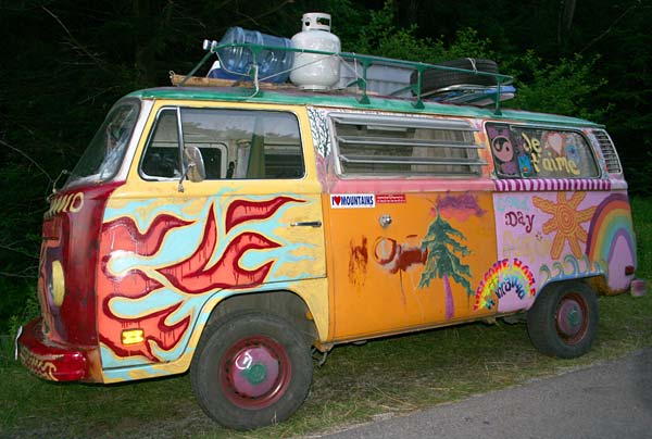 VW hippie bus