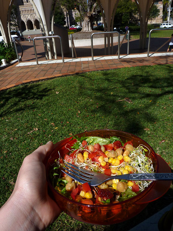 Lunch, outside, sun! 3/365