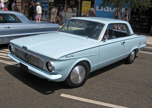 1963 Plymouth Valiant Signet hardtop front 3q