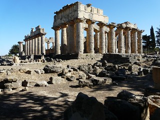 Zeus temple (5th C BC) in Cyrene