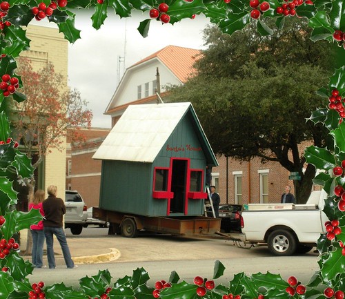 Moving Santa's House into Waynesboro GA