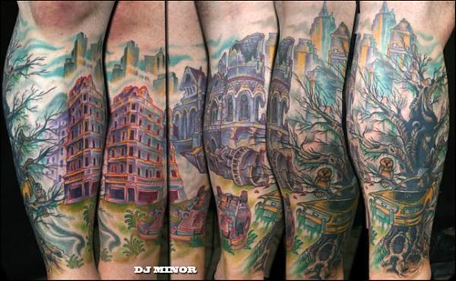 End of the world Tattoo. DJ Minor Reno Tattoo CO 143 N Virgina ST