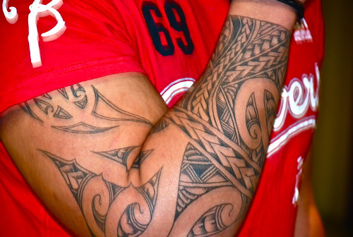 Pacific Islander's Tattoo. by Dovid100