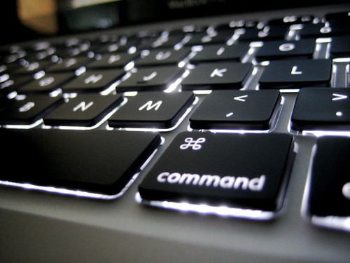 MacBook Pro - glowing keyboard