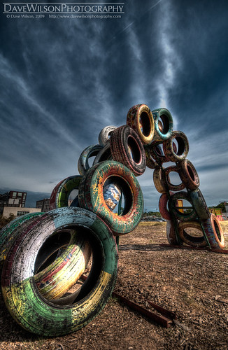 Tire Sculpture, Austin