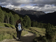 Camminando all'Alpe di Cisles - Val Gardena
