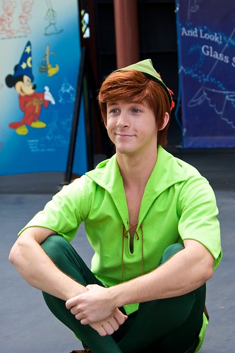 Disneyland Aug 2009 Meeting Peter Pan