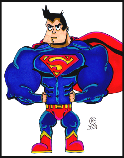 SupermanCartoonColor