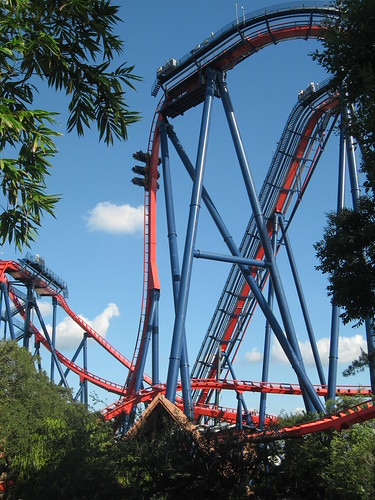 I was able to ride Sheikra, which instantly jumped into my Top 10 list of 