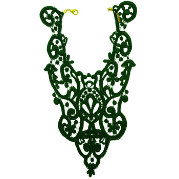 Malin Collection's lace bib necklace