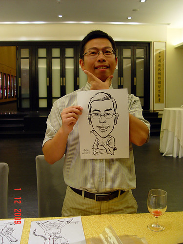 Caricature live sketching for Siam Express - 5