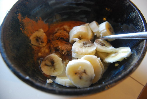 Oatmeal with banana