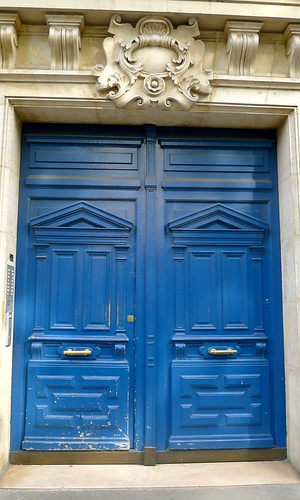 Cobalt Blue Door