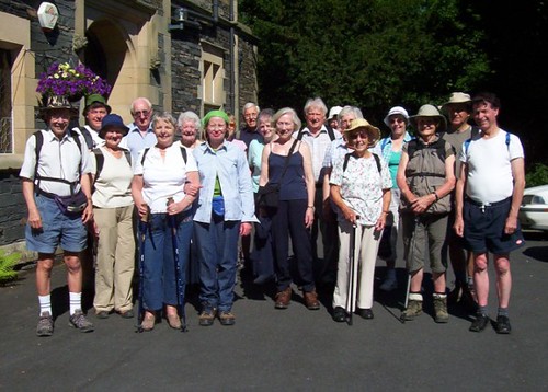Group outside Windermere Centre