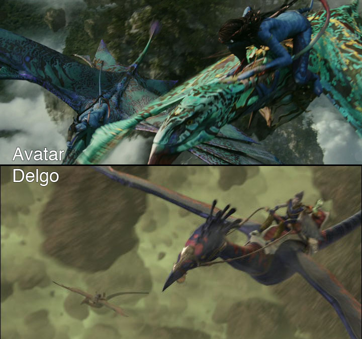 Avatar versus Delgo