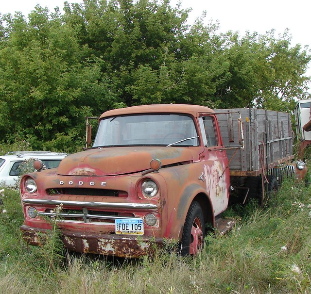 abandoned truck northdakota dodge deserted farmtruck