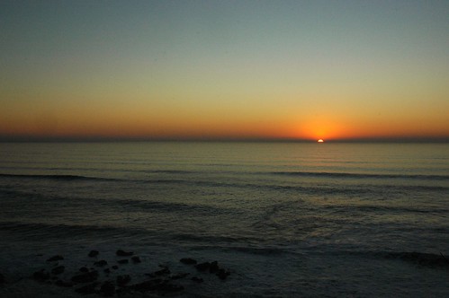 Sunset over Bodhisattva Beach, north of Pillar Point, Pacific Coast, California, USA by Wonderlane