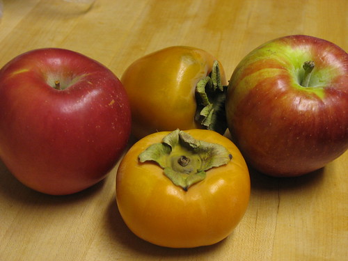 Persimmons & Apples