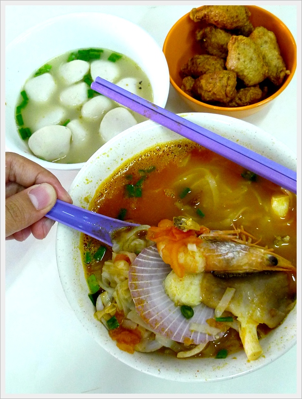 Tom Yam Seafood Noodles
