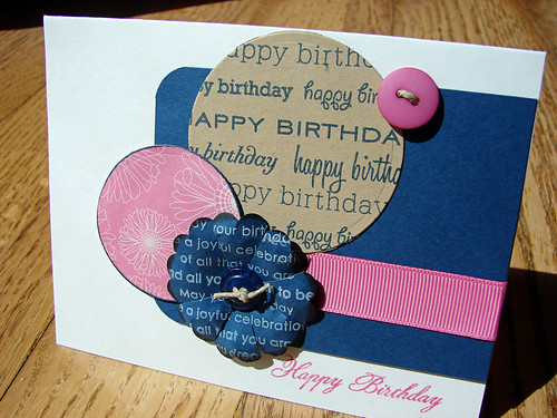 Happy Birthday card - Blog Hop