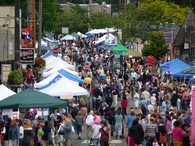 SW Portland Multnomah Days Street Fair Pictures, Video & 2011 Info ...