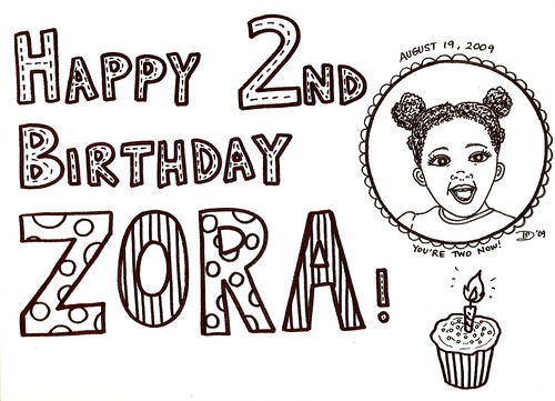 Happy Birthday, Zora!