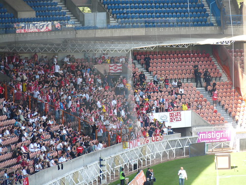 Supporters lillois lors de PSG 3-0 Lille
