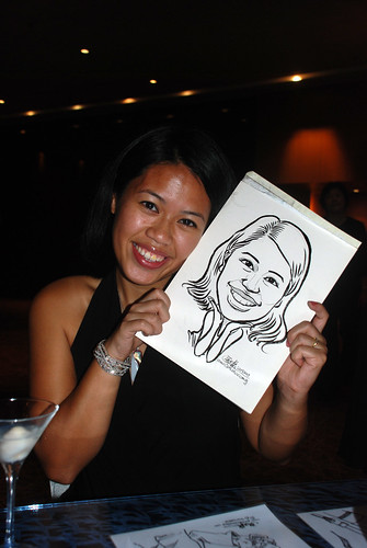 Caricature live sketching for The Law Society of Singapore - 7