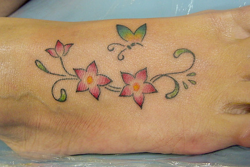Best Tattoo Design on Foot for