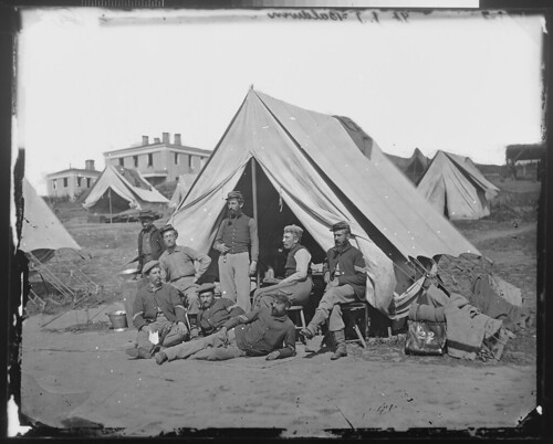 Camp Scene, 22nd New York Volunteers