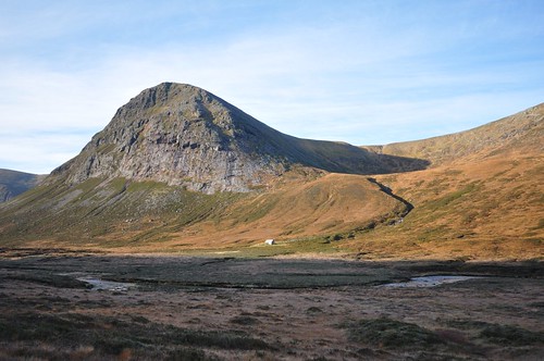 The Devils point and Corrour bothy