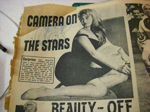 Camera on the stars, Brigitte Bardot