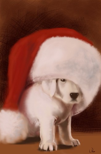 Christmas doggy