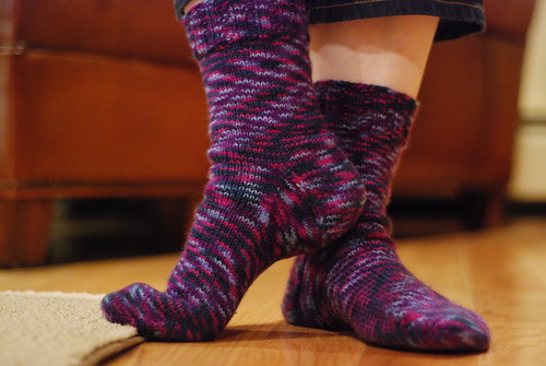 new socks (by aswim in knits)