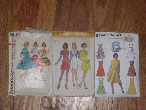 patterns used to make Minnie Pearl Dress