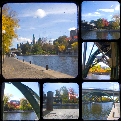 Rideau Canal collage