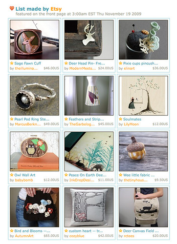 Etsy Front Page 