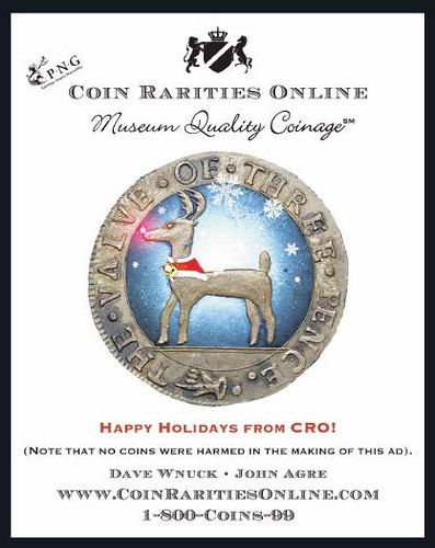 Coin Rarities Christmas ad