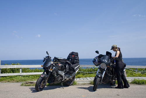 Day 6:  Short break at a Cabot Trail lookout