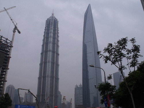金茂大厦与上海国际金融中心