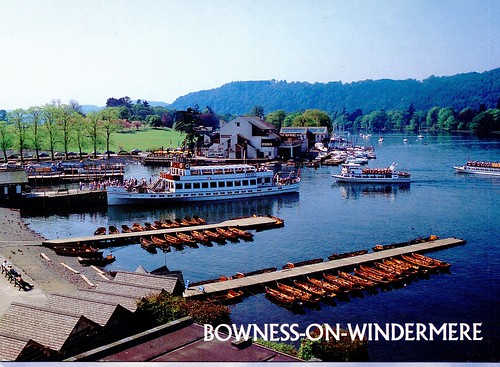 Windermere Lake District. Bowness-on-Windermere Lake