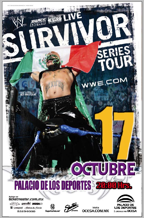 WWE Survivor Series Tour México 2009 - México DF