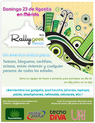 1er Rally Geek Mérida