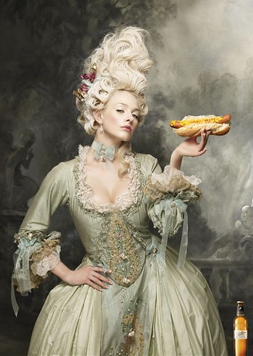 Because everyone enjoys watching Marie Antoinette eat a weiner