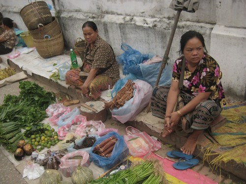Morning Market in Luang Prabang