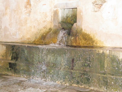the fountain in Krasi village