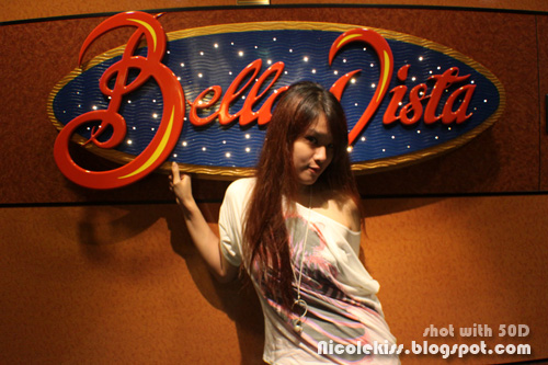 posing with bella vista