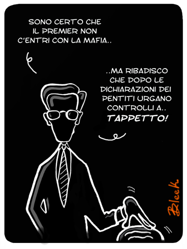 Fini Berlusconi Mafia