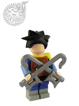 Hook Sword – Silver  Custom LEGO Minifigures